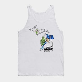 Michigan Mermaid Tank Top